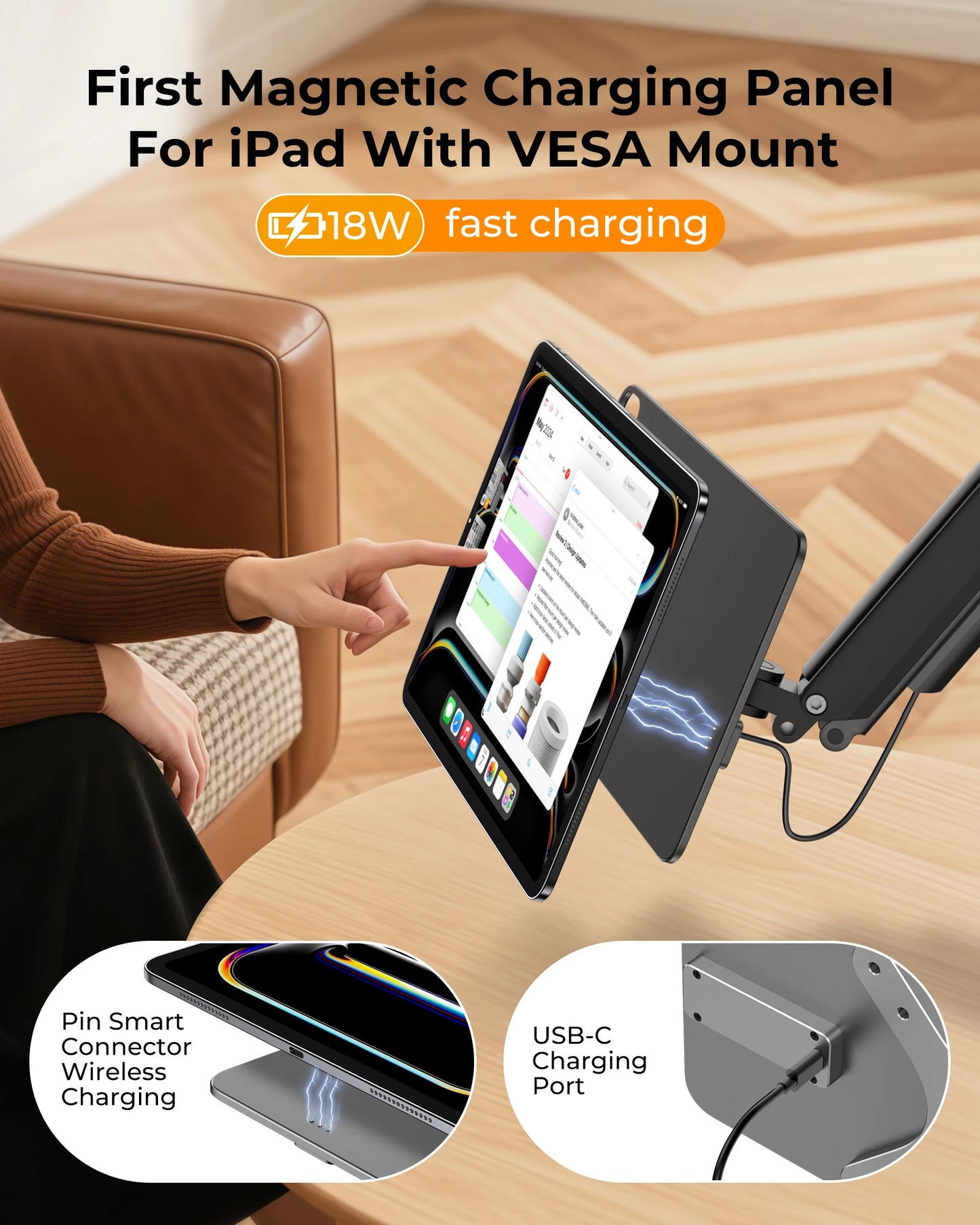 Magnetic Wireless Charging Panel