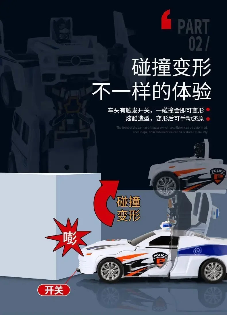Shape-shifting toy car