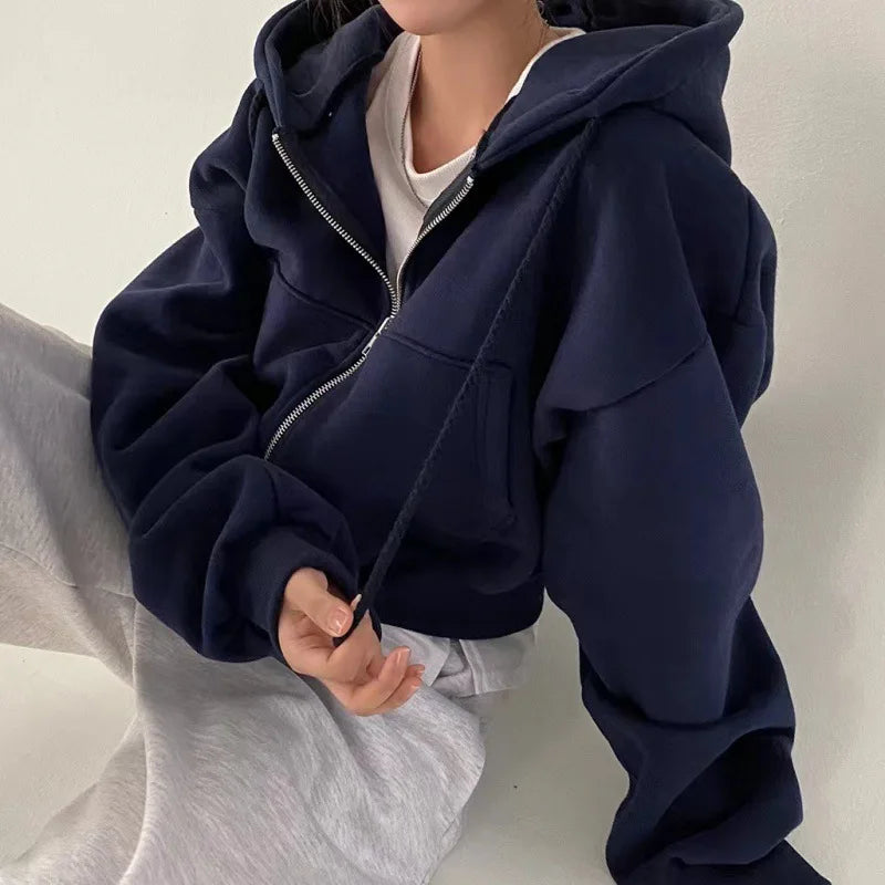 New Insfleece-lined Hooded Sweatshirt