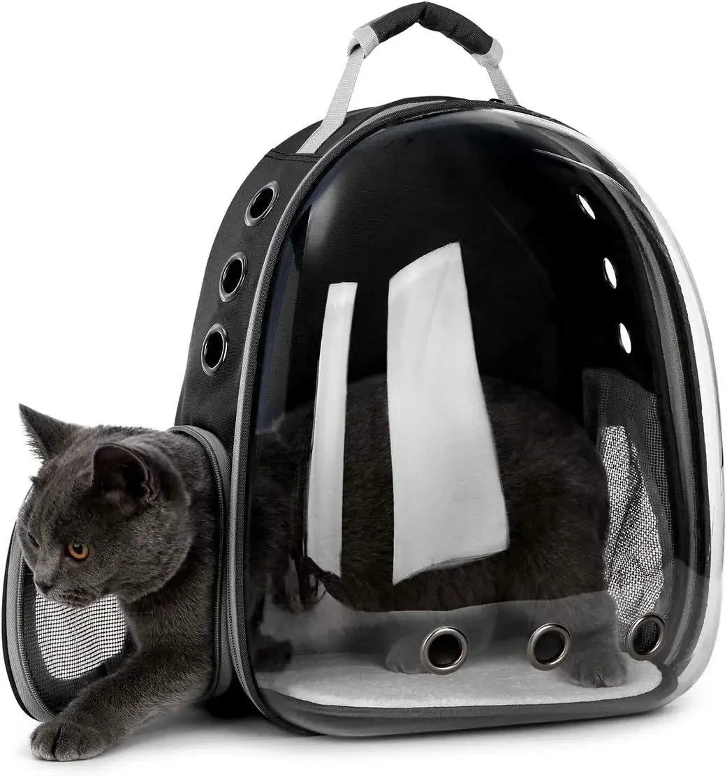 Pet Carrier Backpack Bubble Design