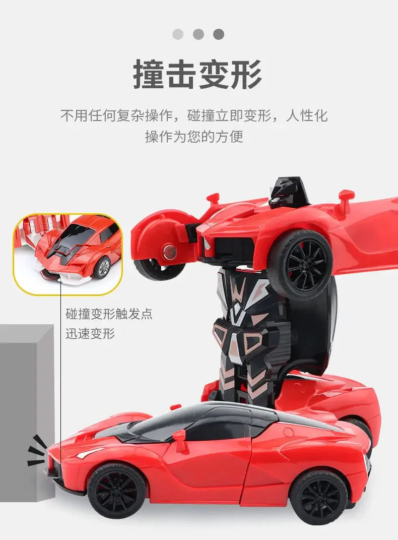 Shape-shifting toy car