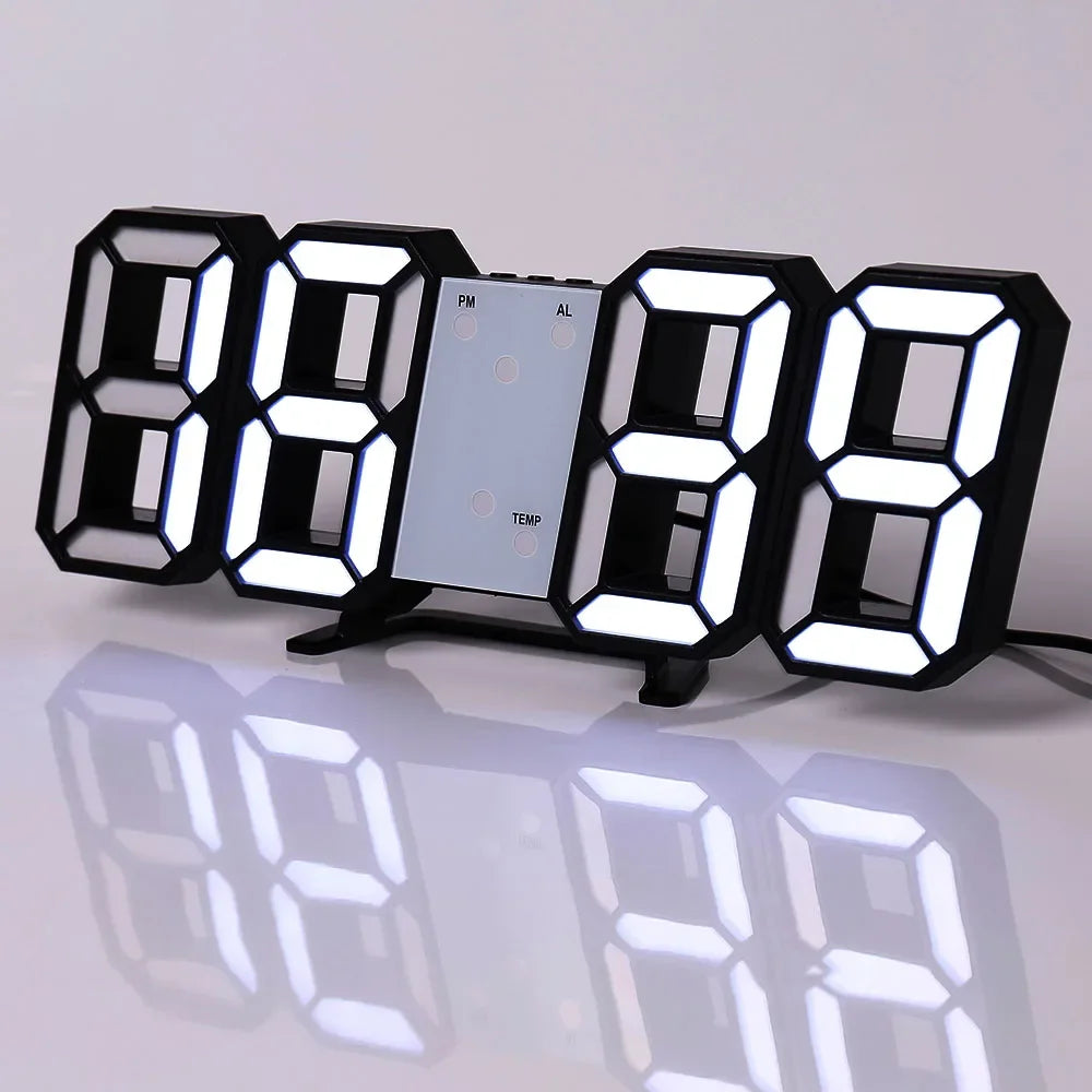 Table 3D LED Digital Alarm Clock