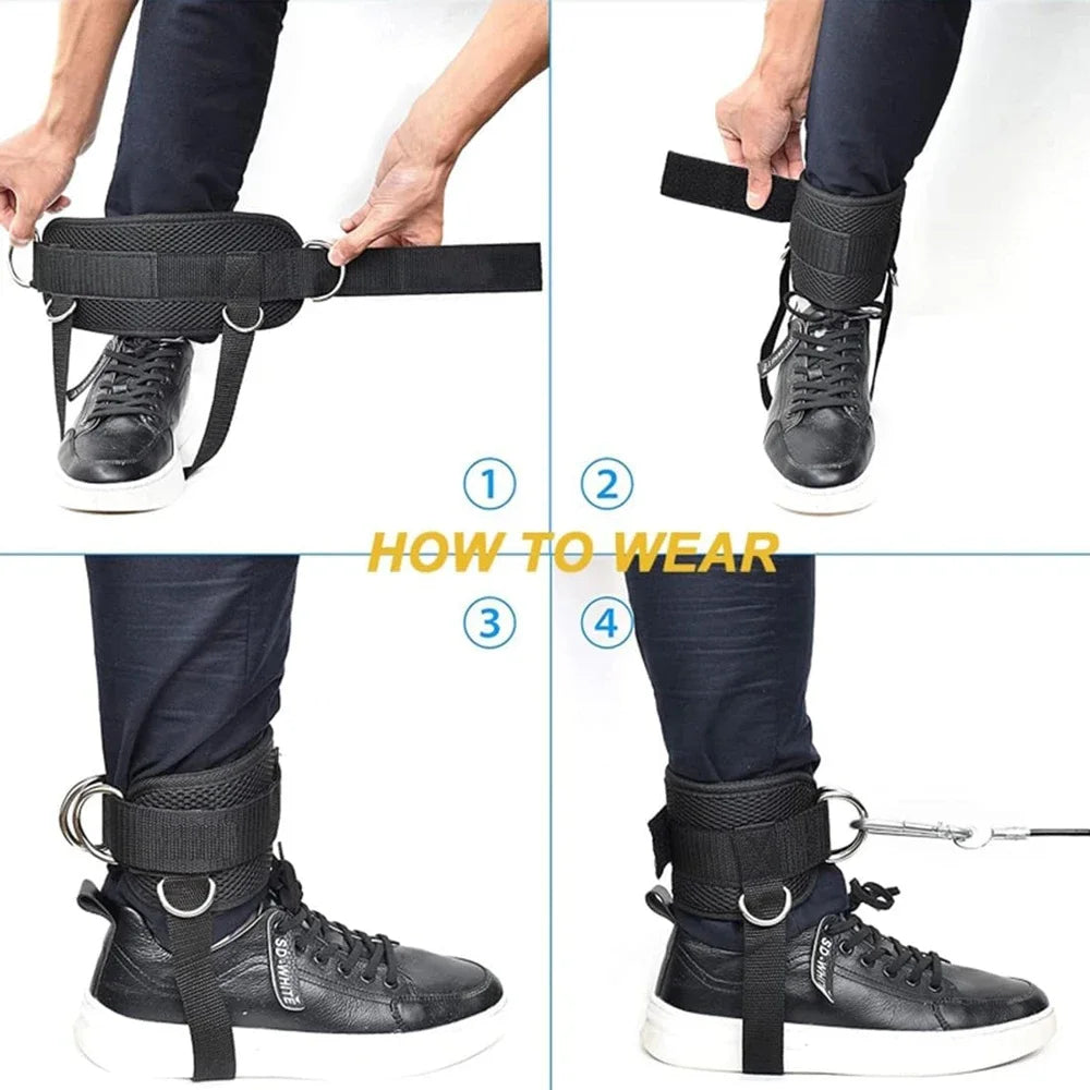 New Ankle Straps for Cable Machines Kickbacks