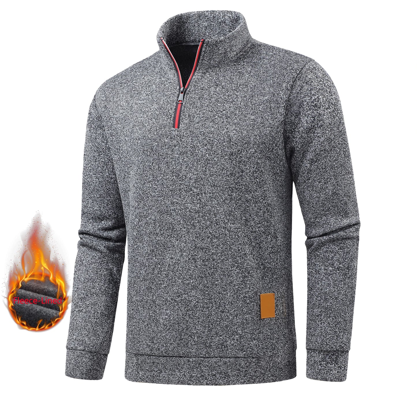 Autumn men's half-zip sweatshirts