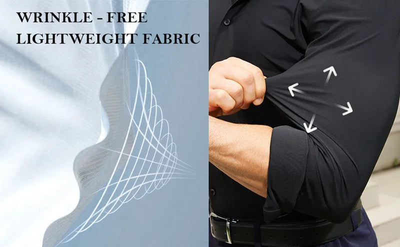Elastic Long Sleeve Shirt