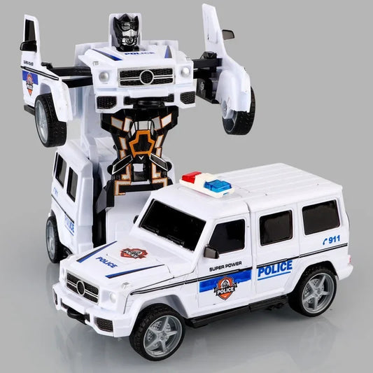 Shape-shifting toy car