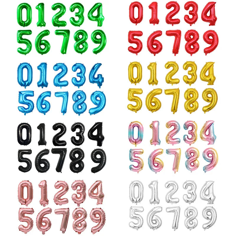 Large Number Balloons