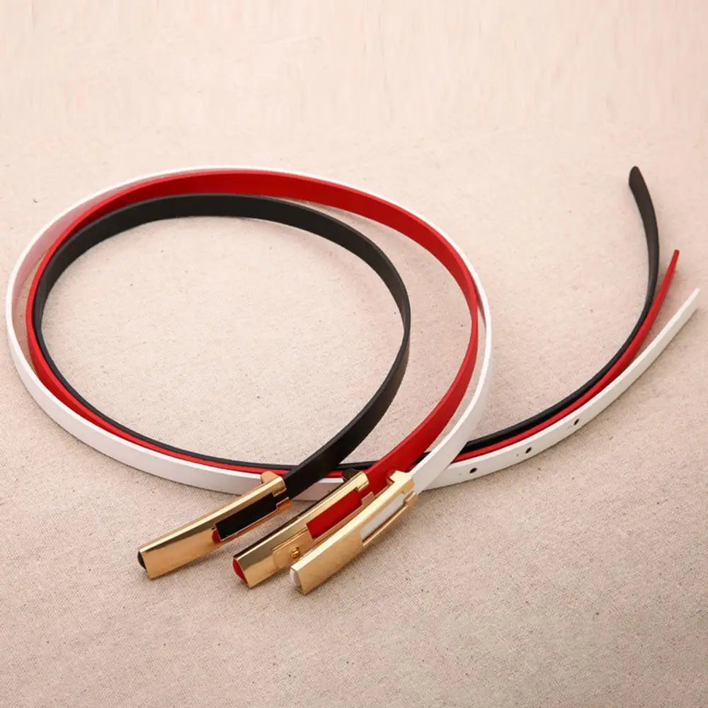 Faux Leather Belt Strap