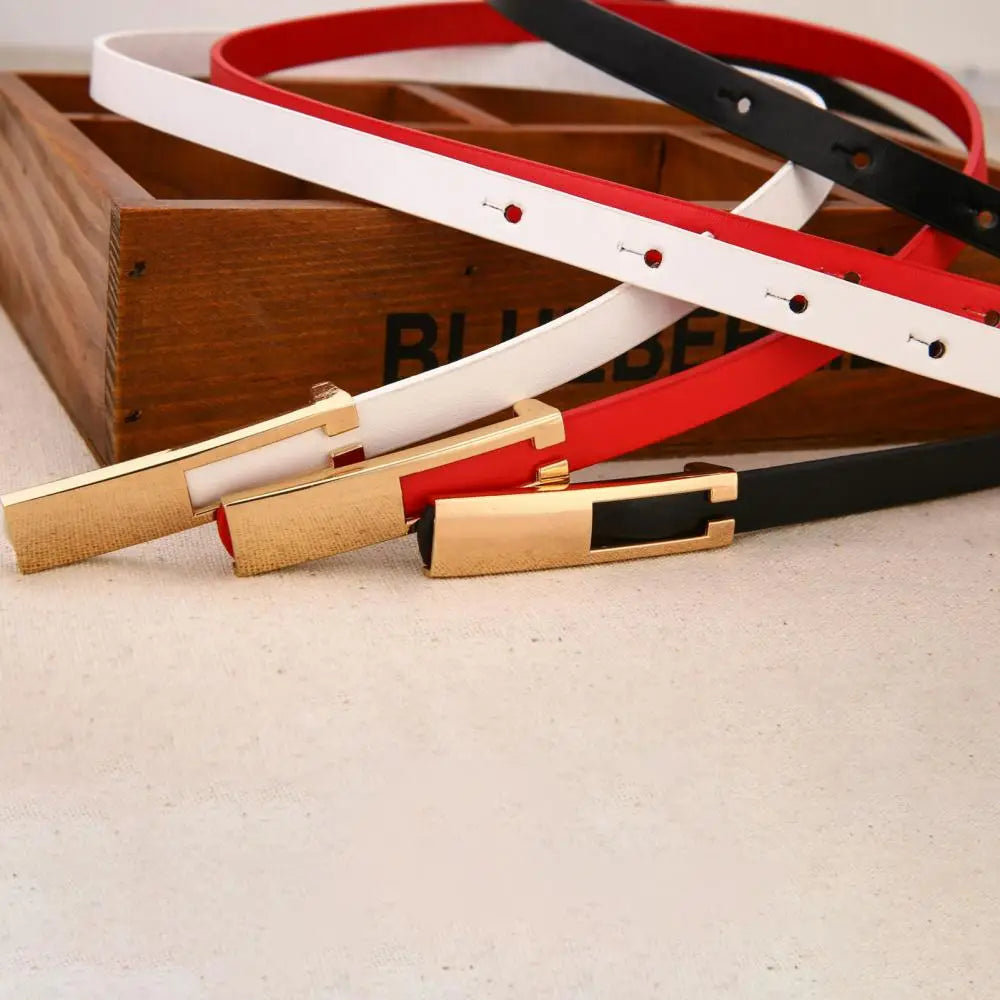 Faux Leather Belt Strap