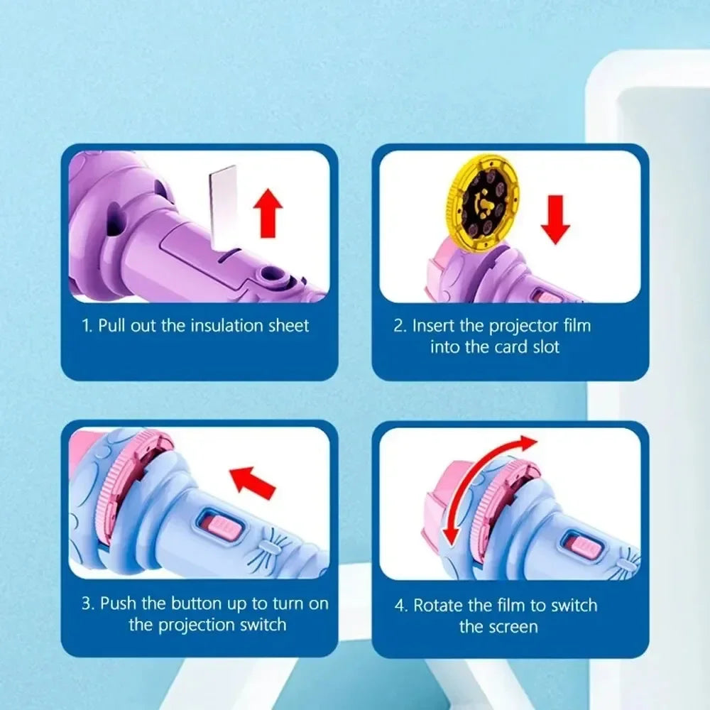Kids Projector Flashlight