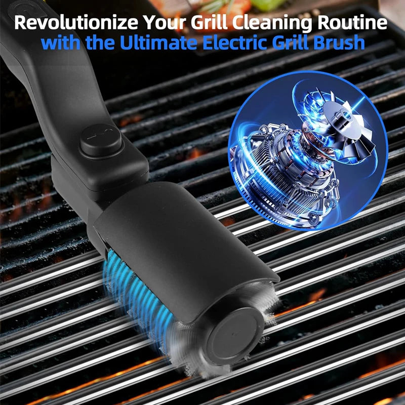 Electric Kitchen Grill Brush