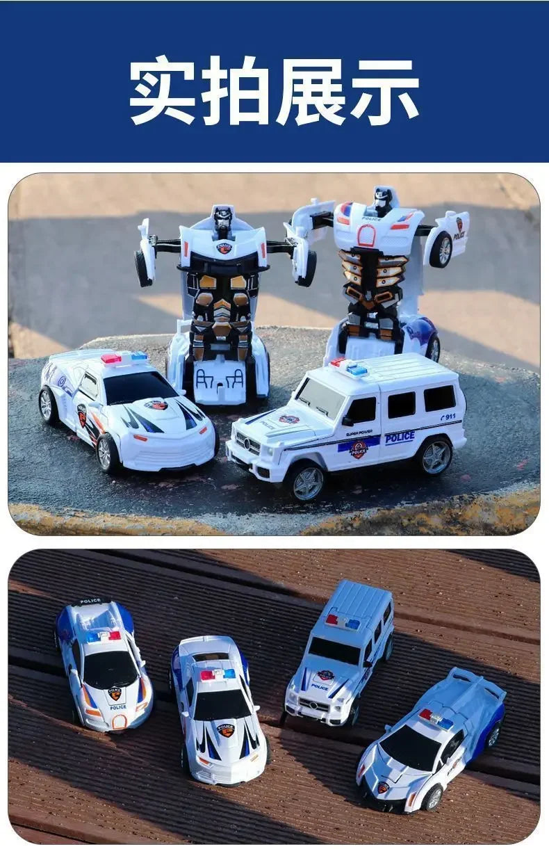 Shape-shifting toy car
