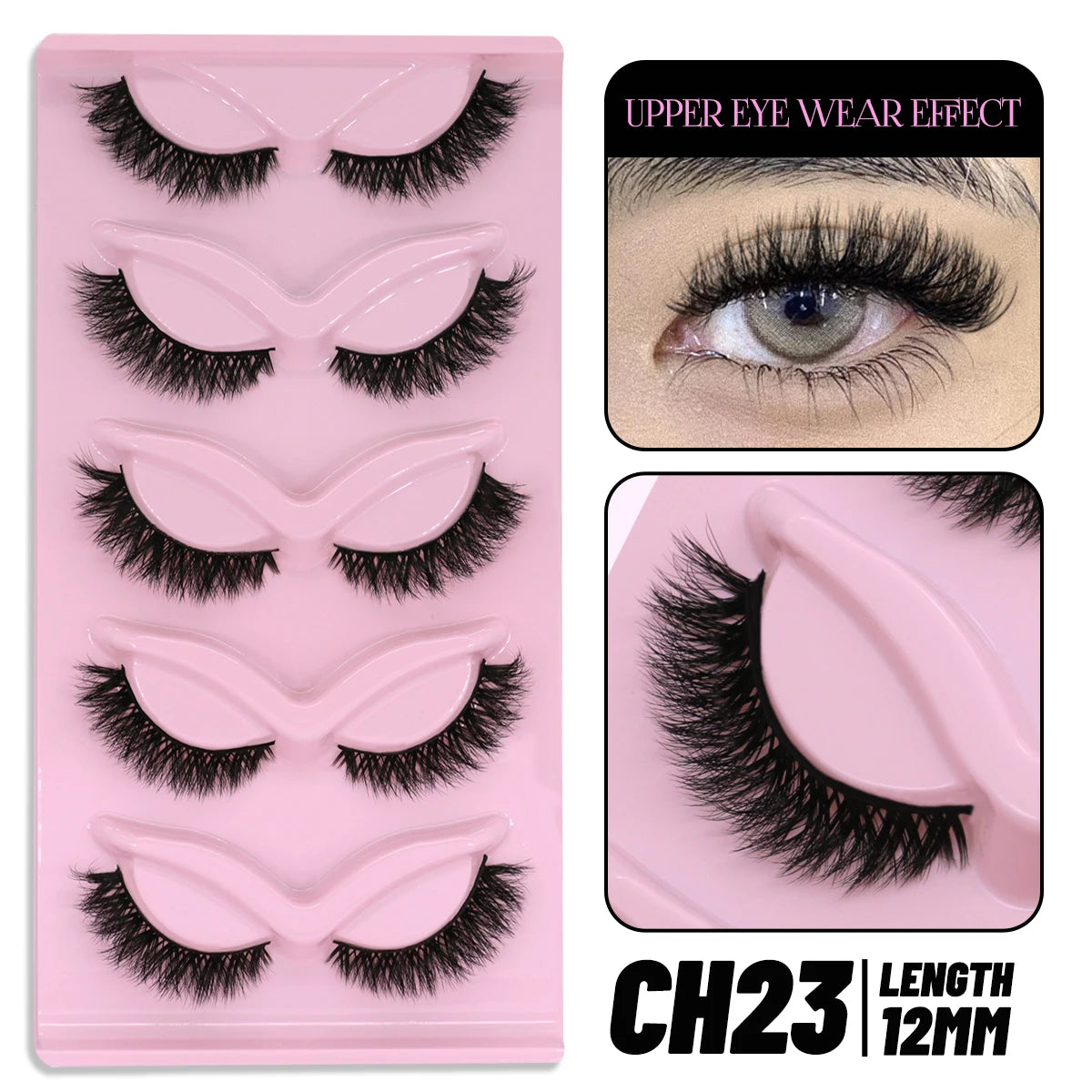 GROINNEYA Cat Eye Lashes