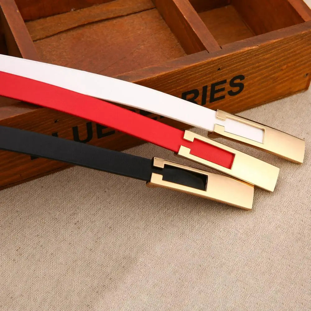 Faux Leather Belt Strap