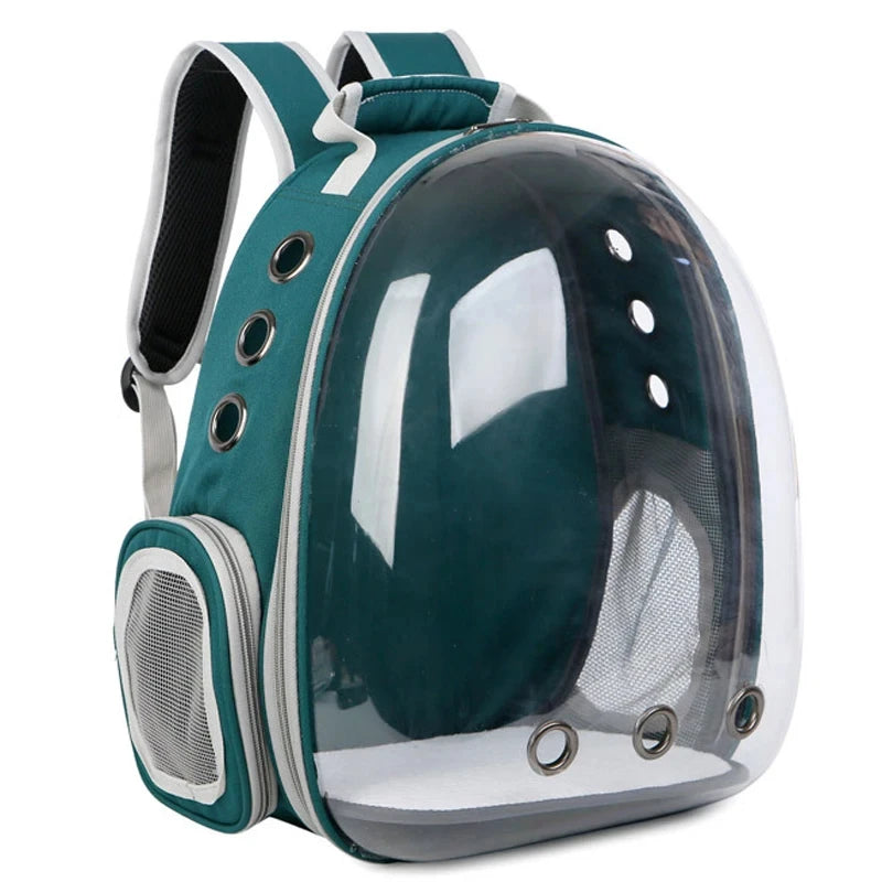 Pet Carrier Backpack Bubble Design