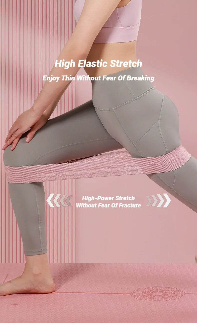 20-90LB Resistance Bands For Legs And Butt Hip Glute Thigh Booty Elastic Workout Fitness Strips Loops Yoga Gym Band Buttocks