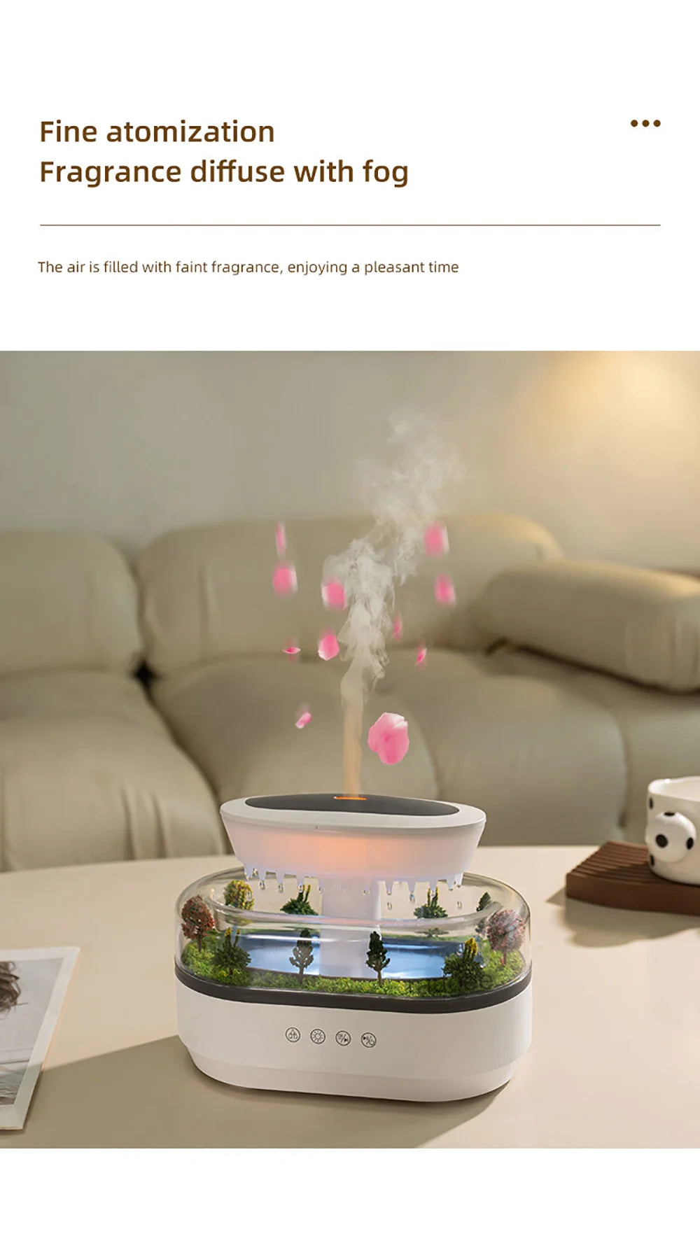Aroma Humidifier Raindrop