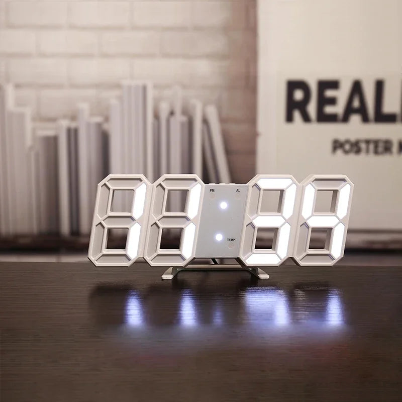 Table 3D LED Digital Alarm Clock