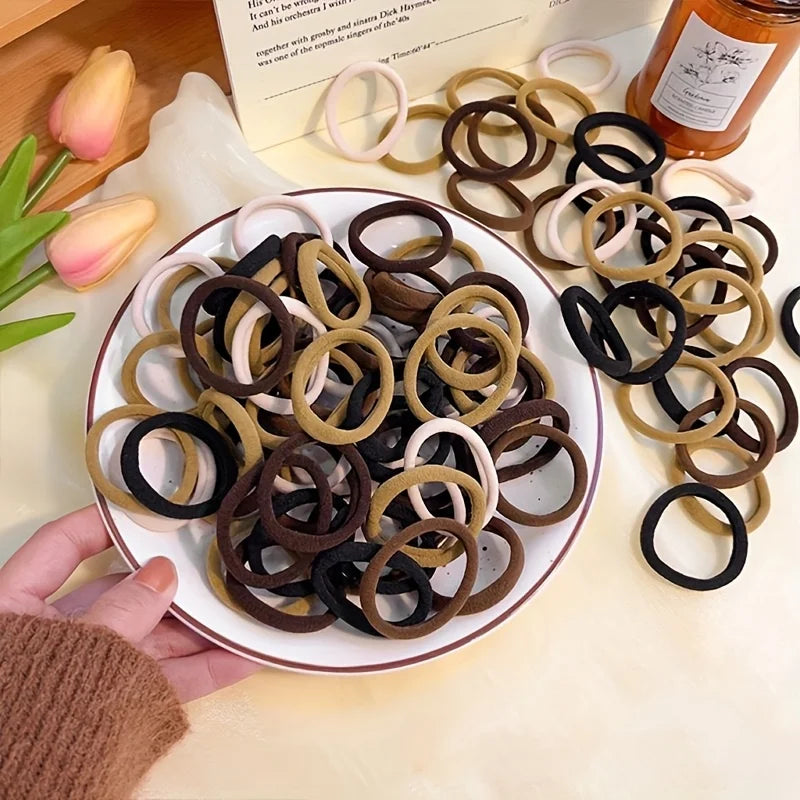 Boho Seamless Elastic Hair Ties