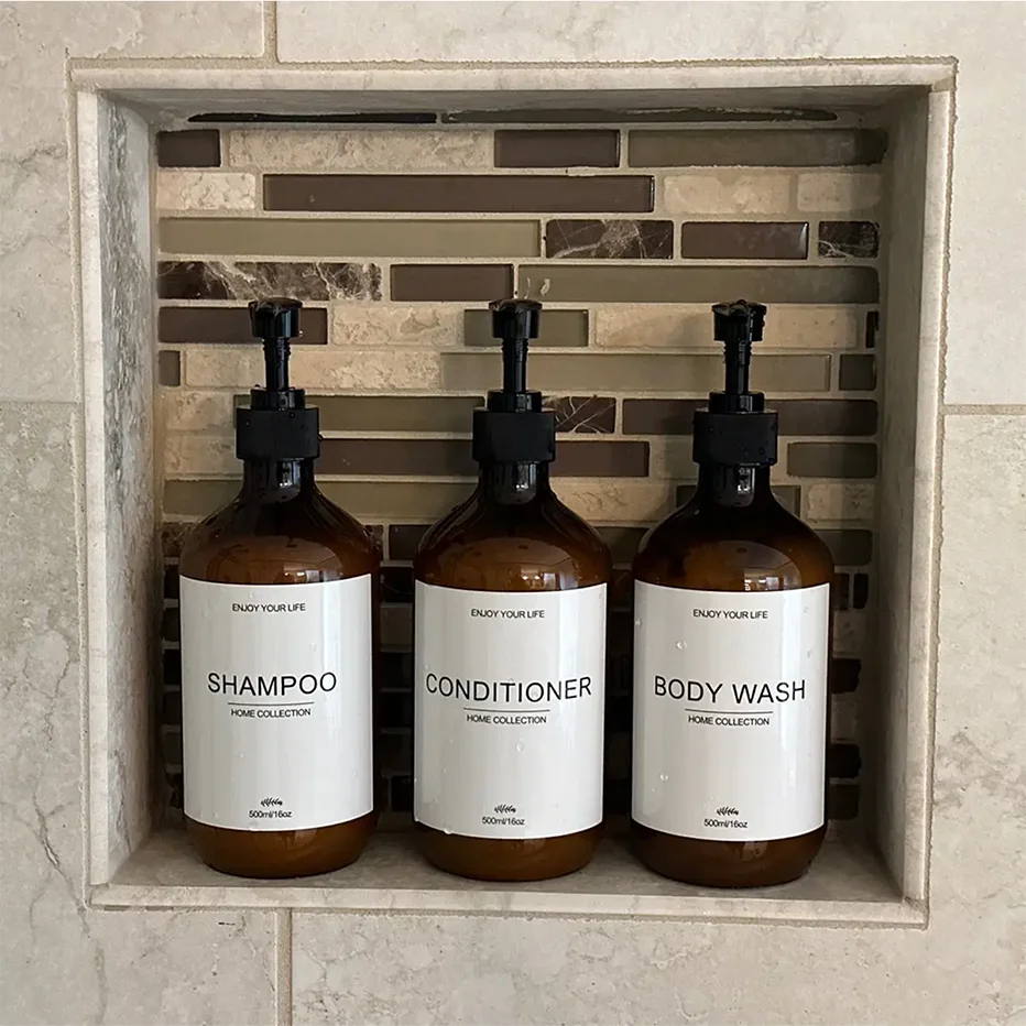 Refillable Shampoo Bottle