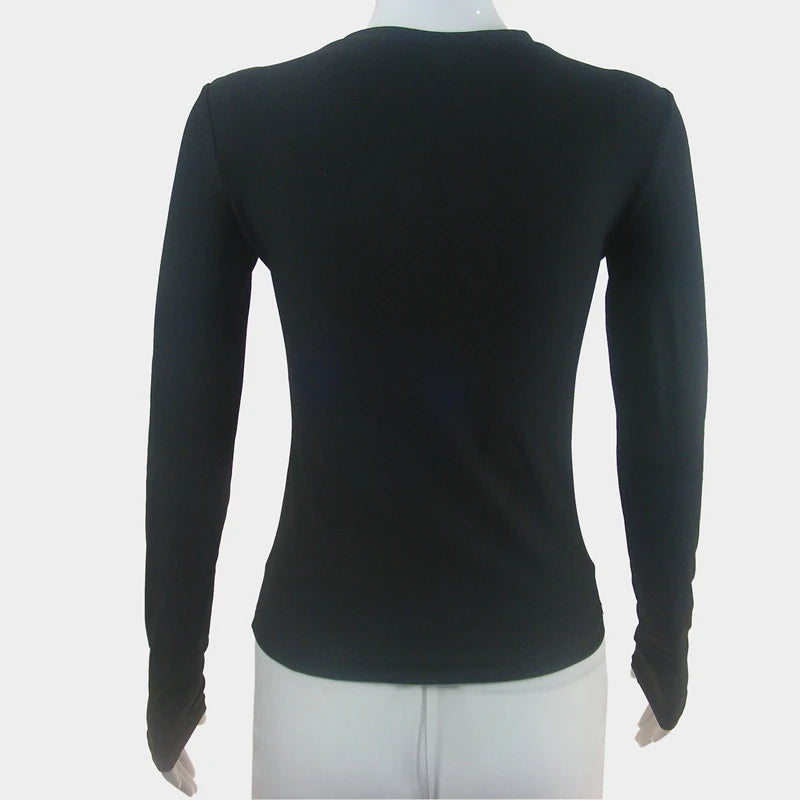 Slim Fit Knitted Tee Shirt