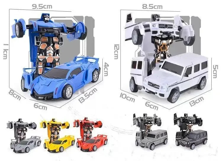Shape-shifting toy car