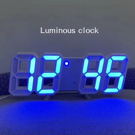 Table 3D LED Digital Alarm Clock
