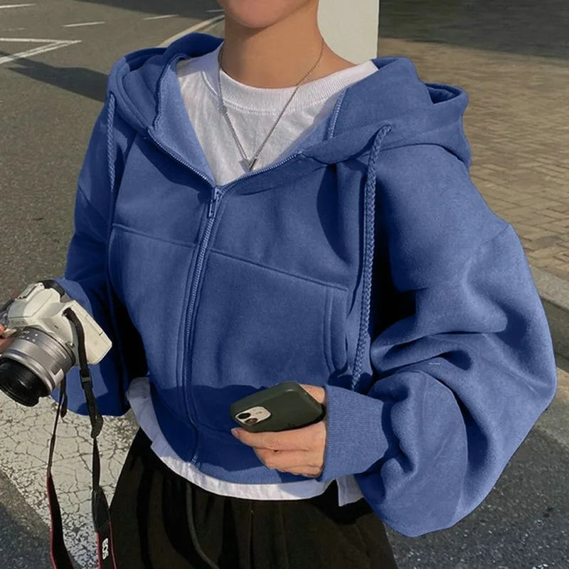 New Insfleece-lined Hooded Sweatshirt