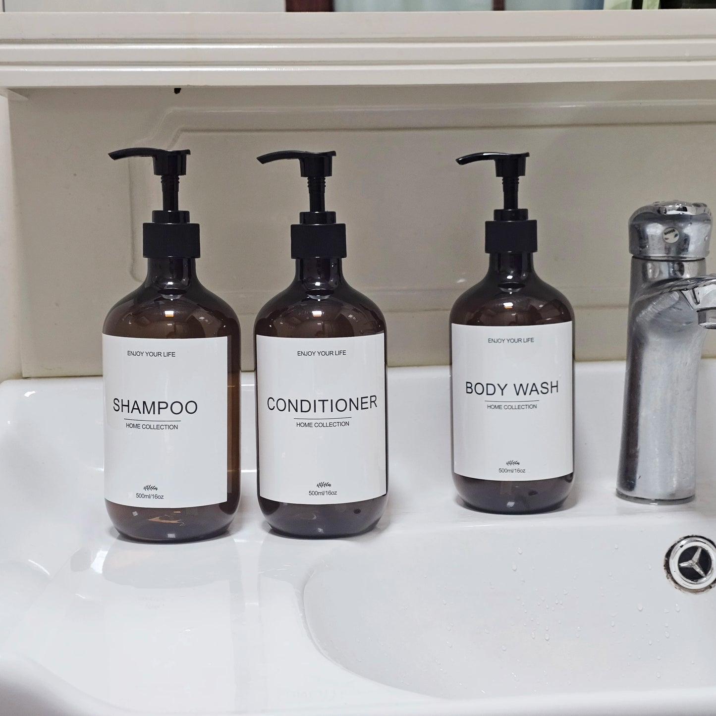 Refillable Shampoo Bottle