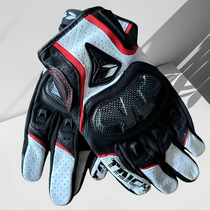 Leather Motorcycle Gloves