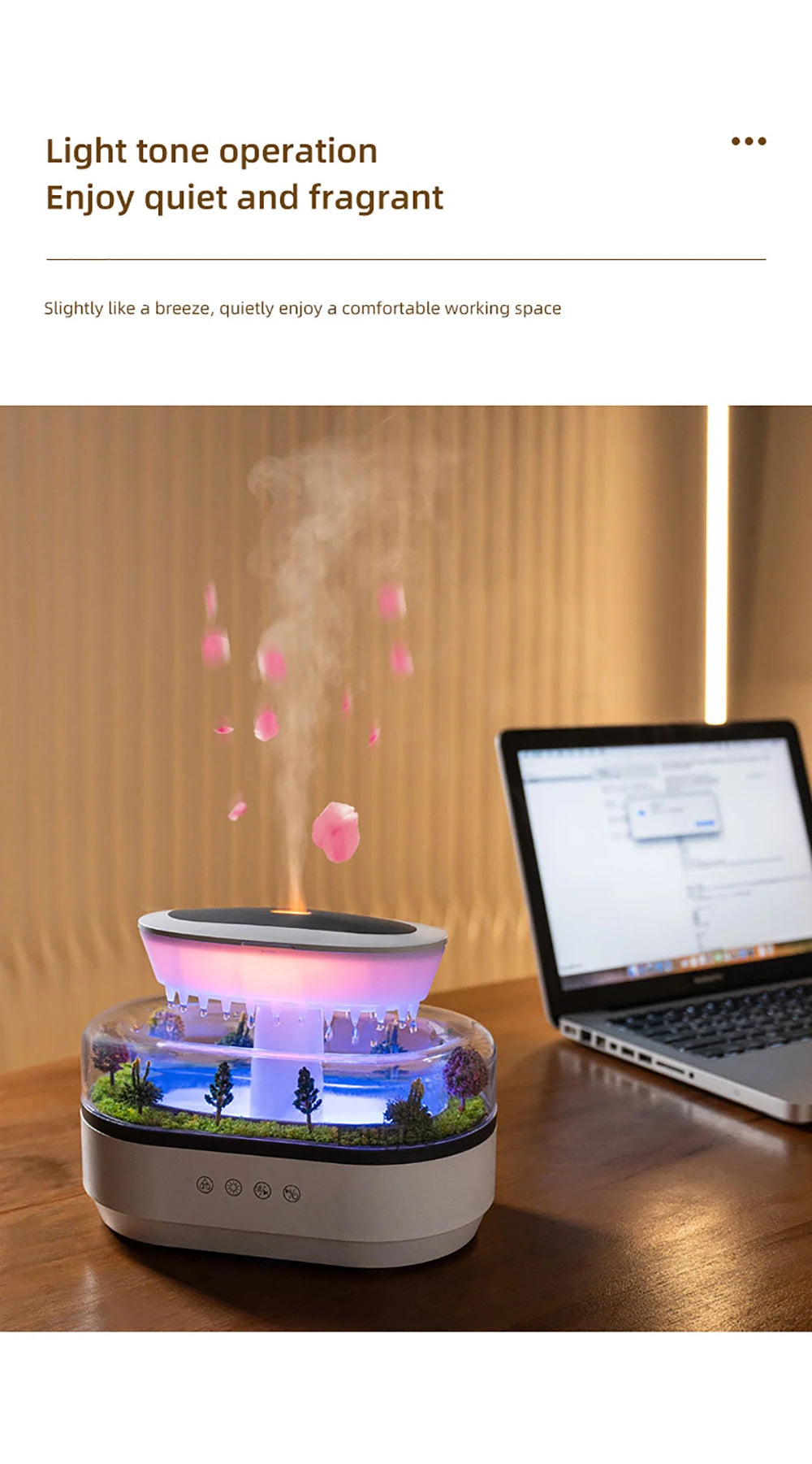 Aroma Humidifier Raindrop