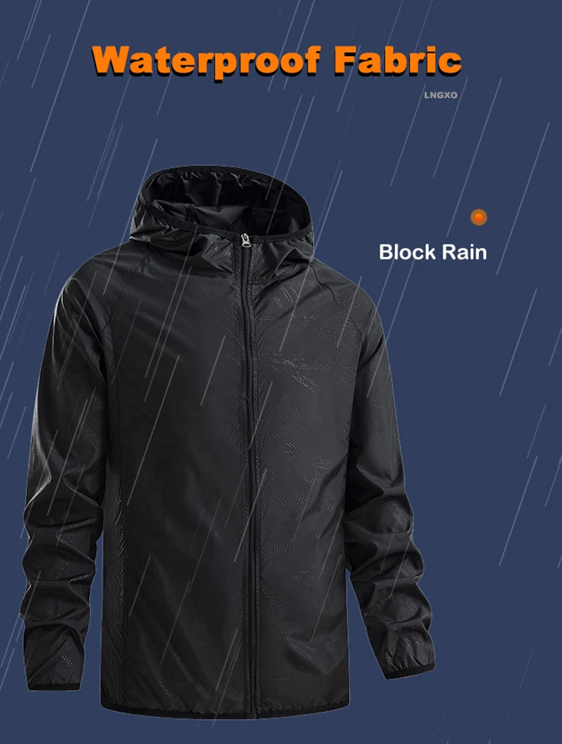 LNGXO Waterproof Hiking Jackets