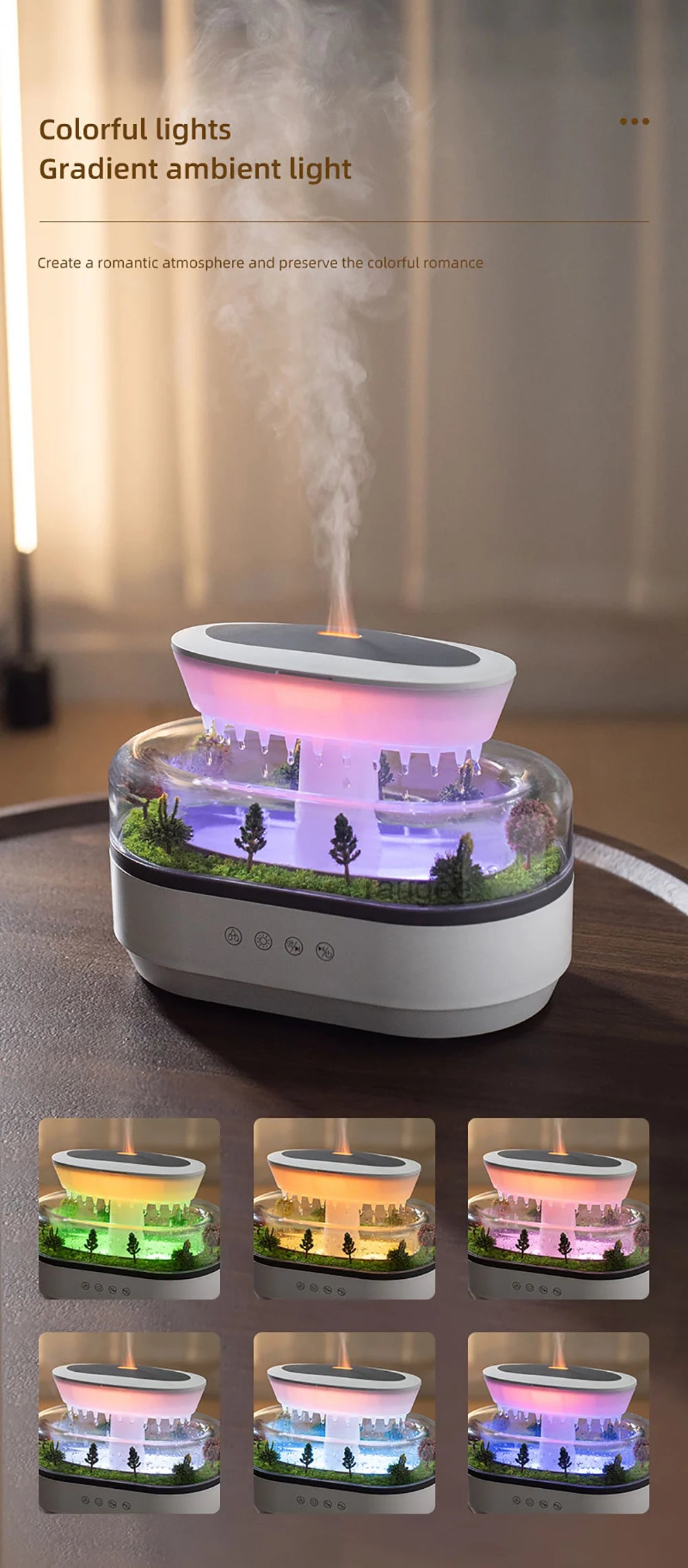 Aroma Humidifier Raindrop
