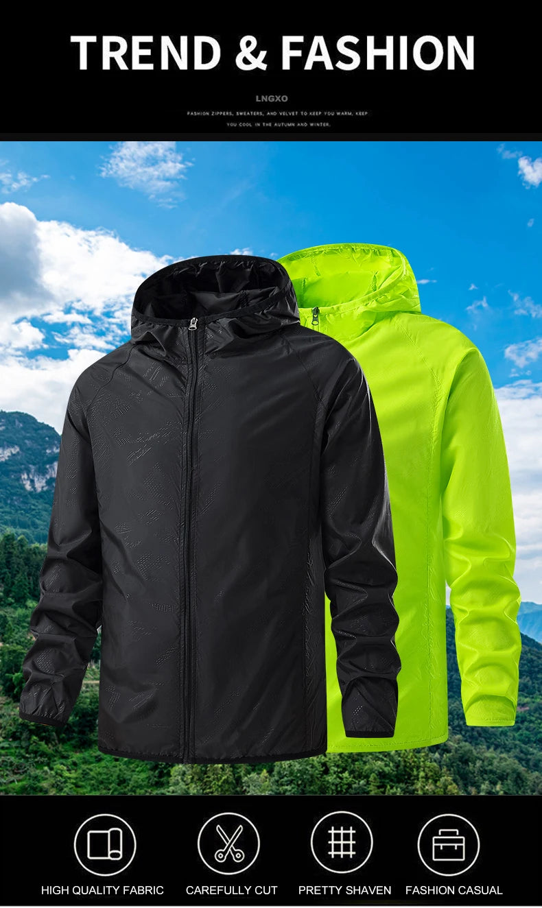 LNGXO Waterproof Hiking Jackets