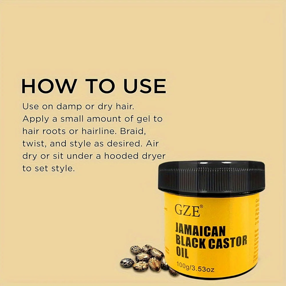 Black Castor Oil Pure Cold-Pressed