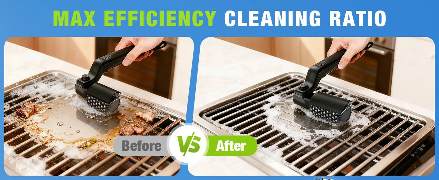Electric Kitchen Grill Brush