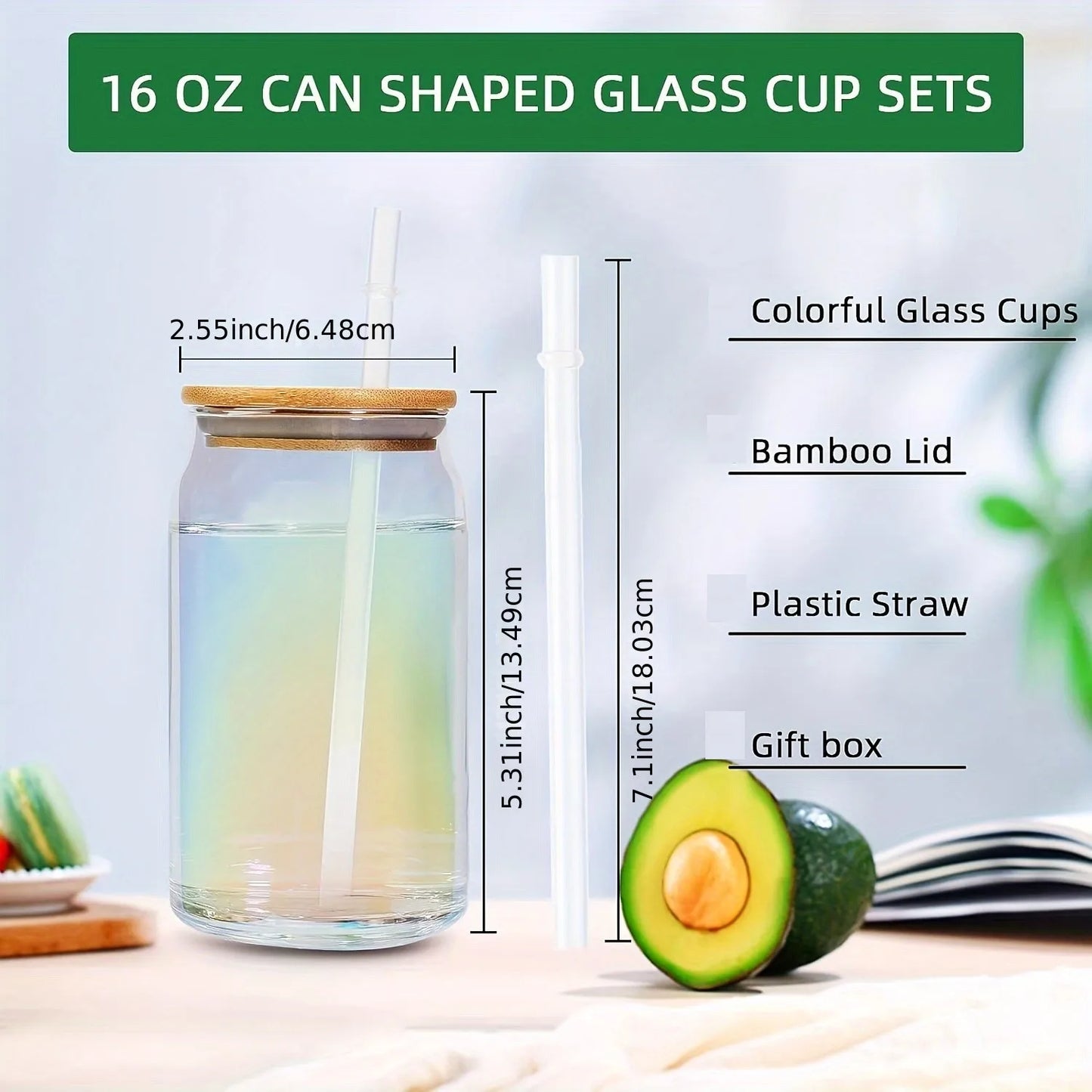 Rainbow Drinking Glasses