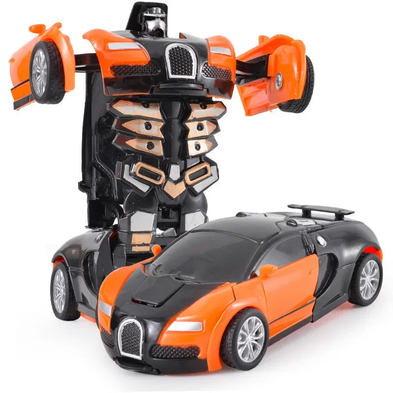 Shape-shifting toy car