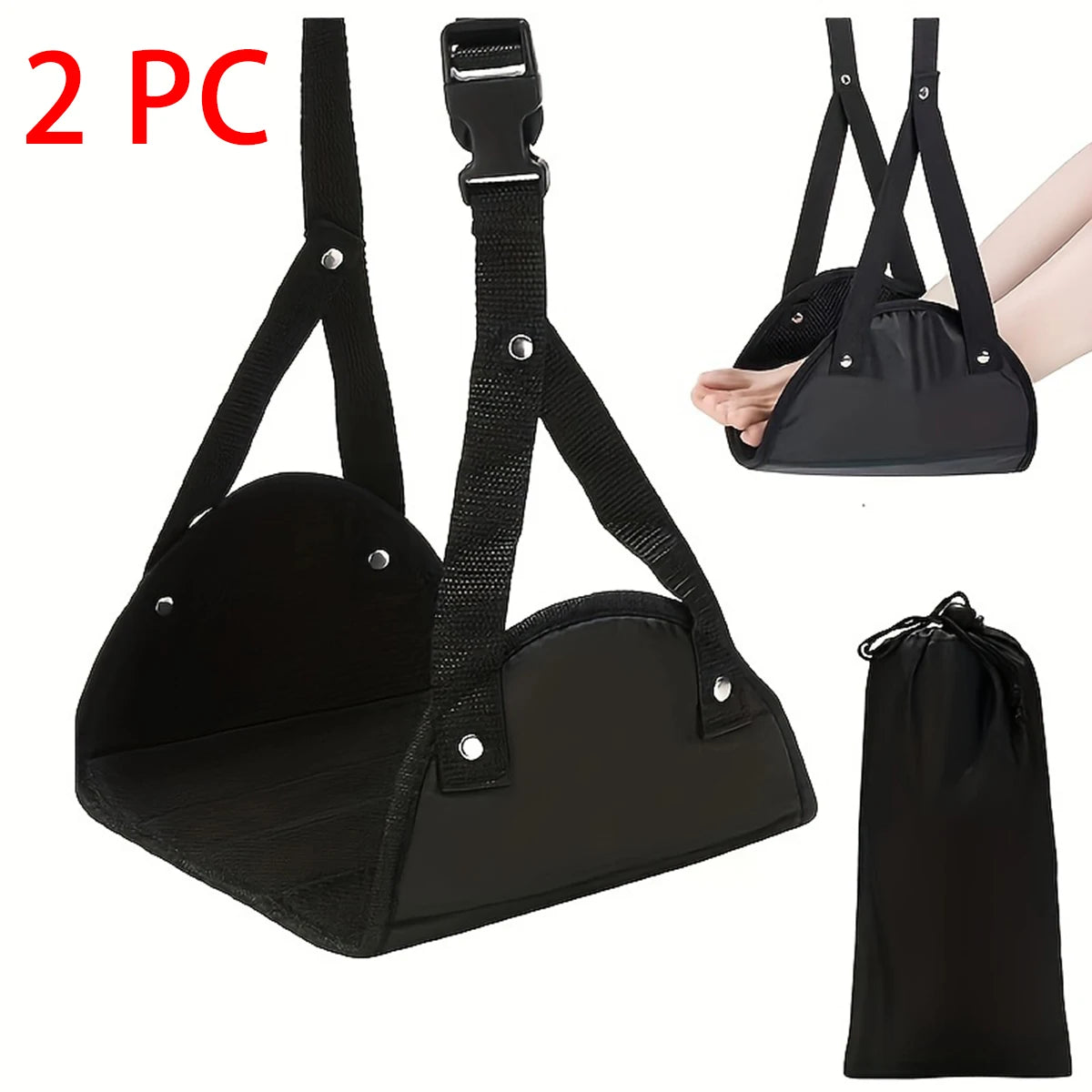 Adjustable foot hammocks