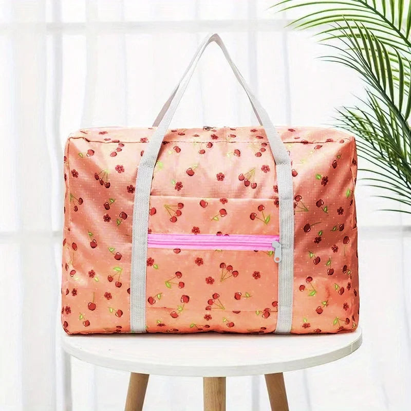 Portable travel luggage bag