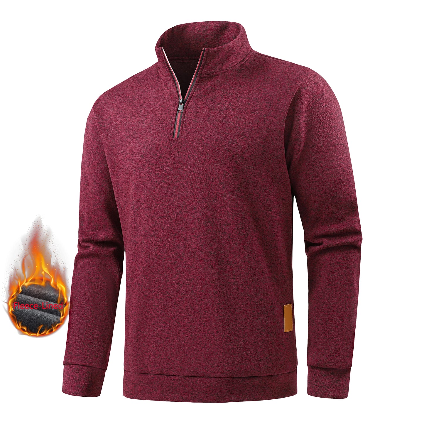 Autumn men's half-zip sweatshirts