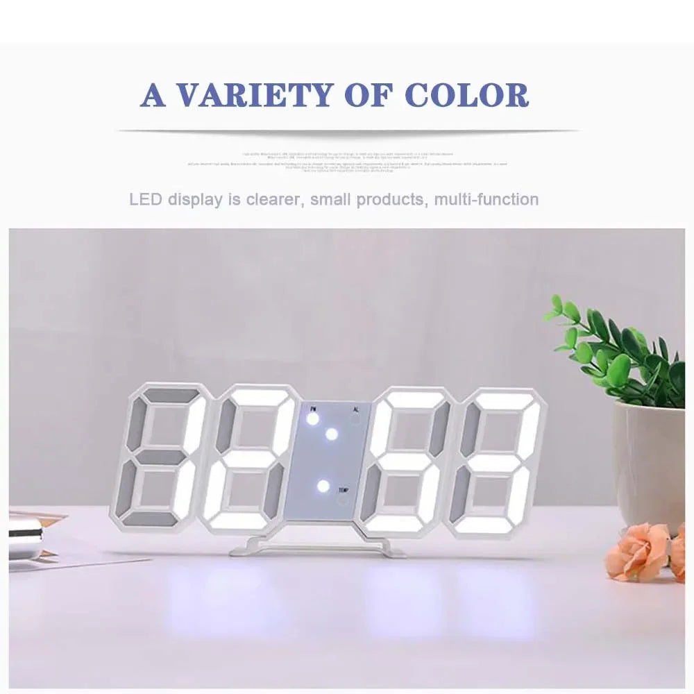 Table 3D LED Digital Alarm Clock