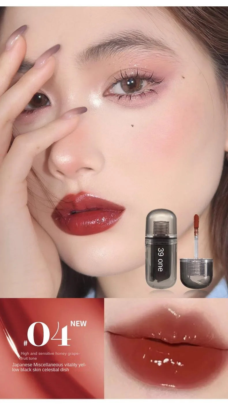 Waterproof sweat proof lip gloss