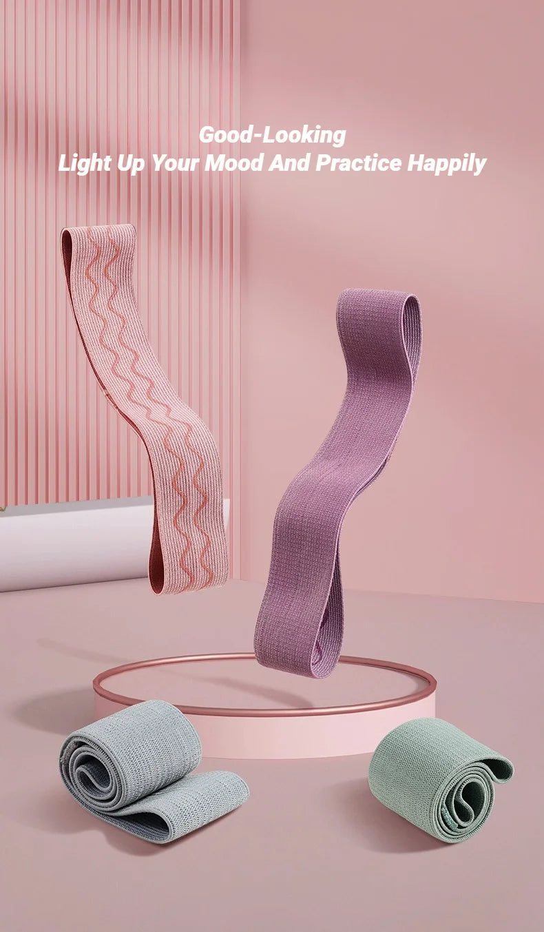 20-90LB Resistance Bands For Legs And Butt Hip Glute Thigh Booty Elastic Workout Fitness Strips Loops Yoga Gym Band Buttocks