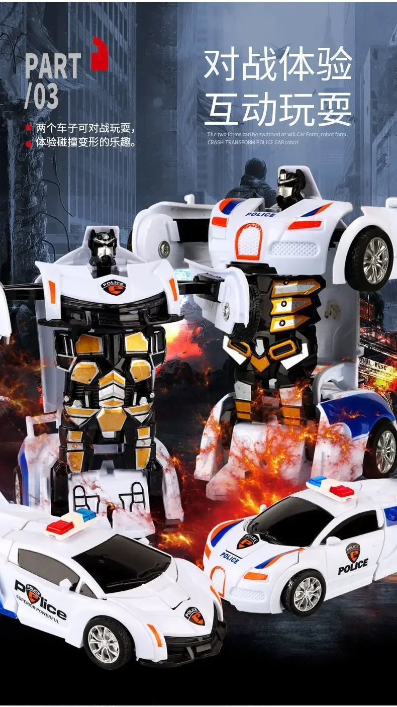 Shape-shifting toy car