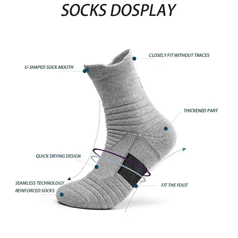 Short Long Tube Soccer Basketball Sport Socks