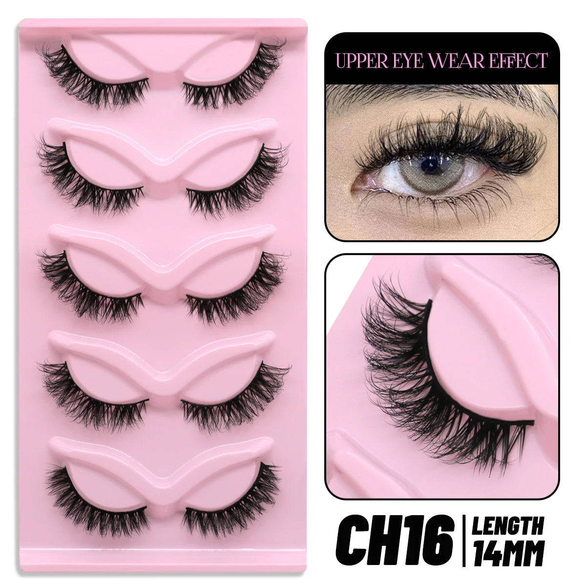 GROINNEYA Cat Eye Lashes