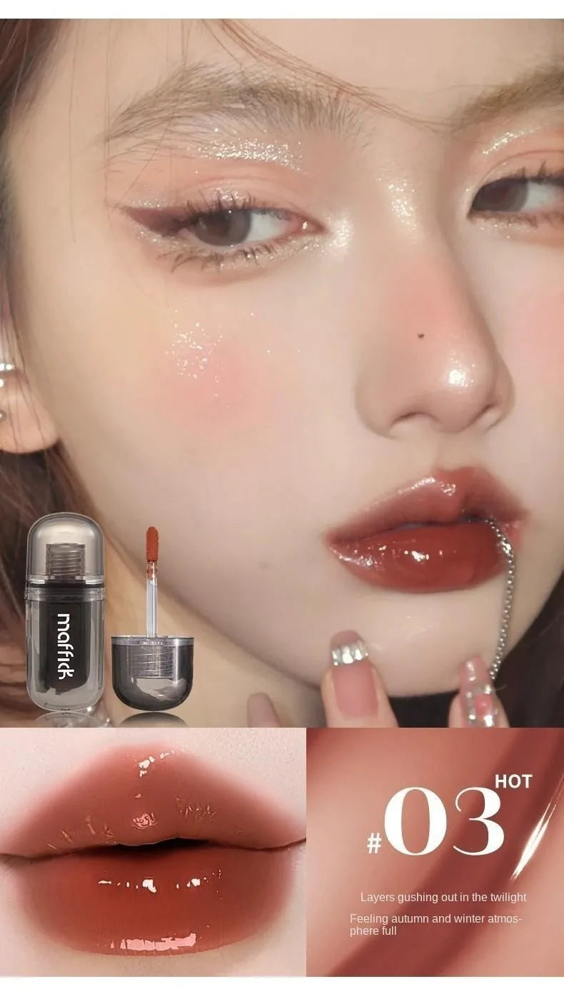 Waterproof sweat proof lip gloss