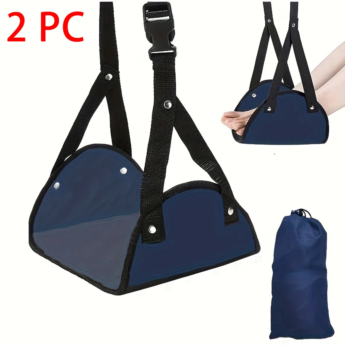 Adjustable foot hammocks