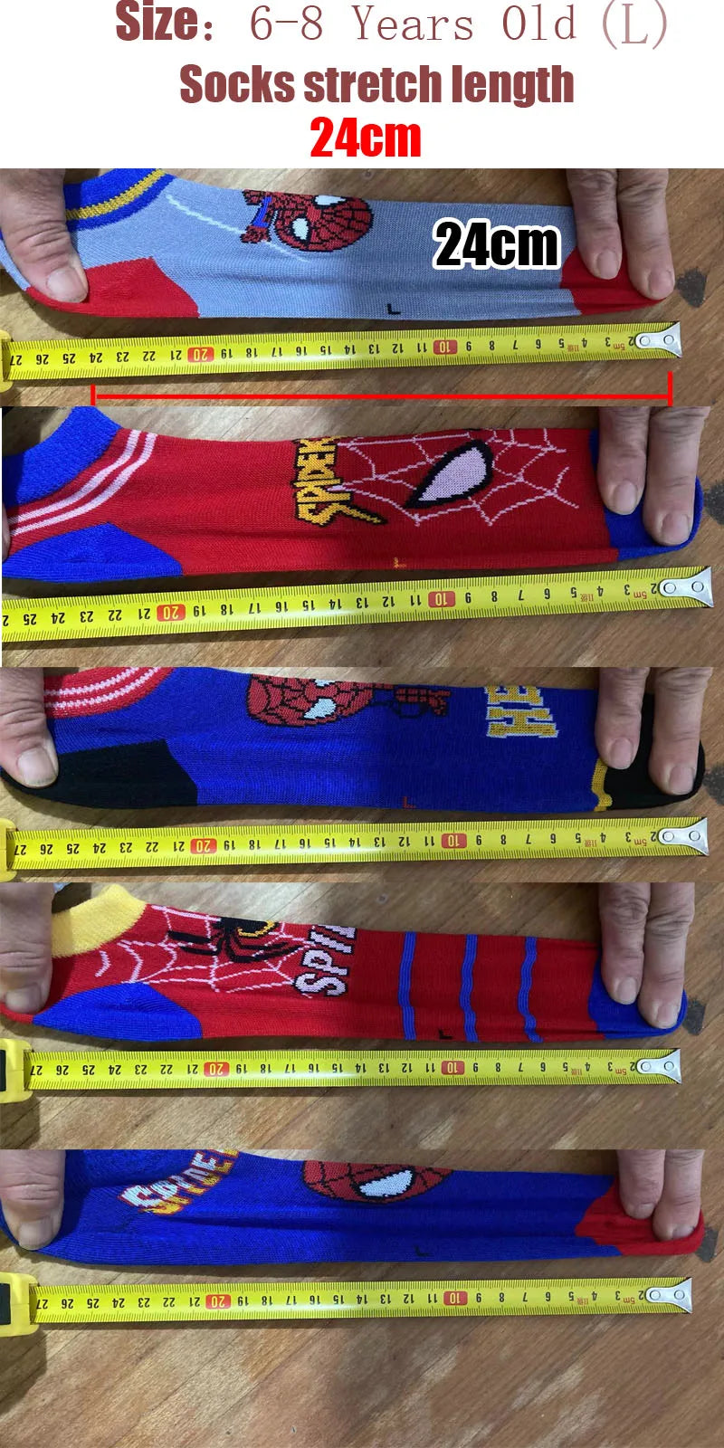 Spiderman Children Socks